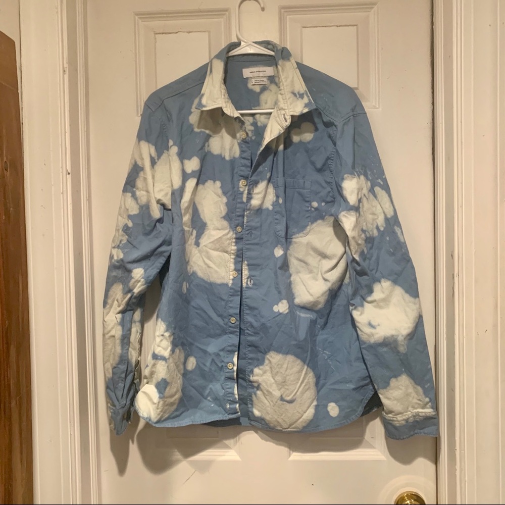 UO bleached button down